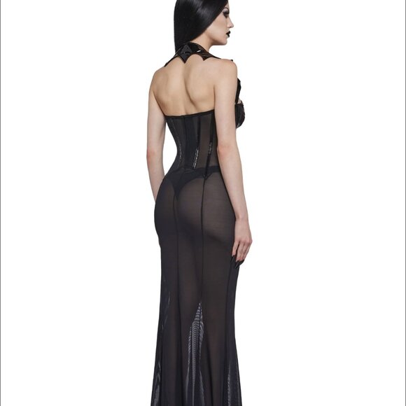 BRAND NEW WITH TAGS Sexy Vampire Inspired Dress - Picture 4 of 6